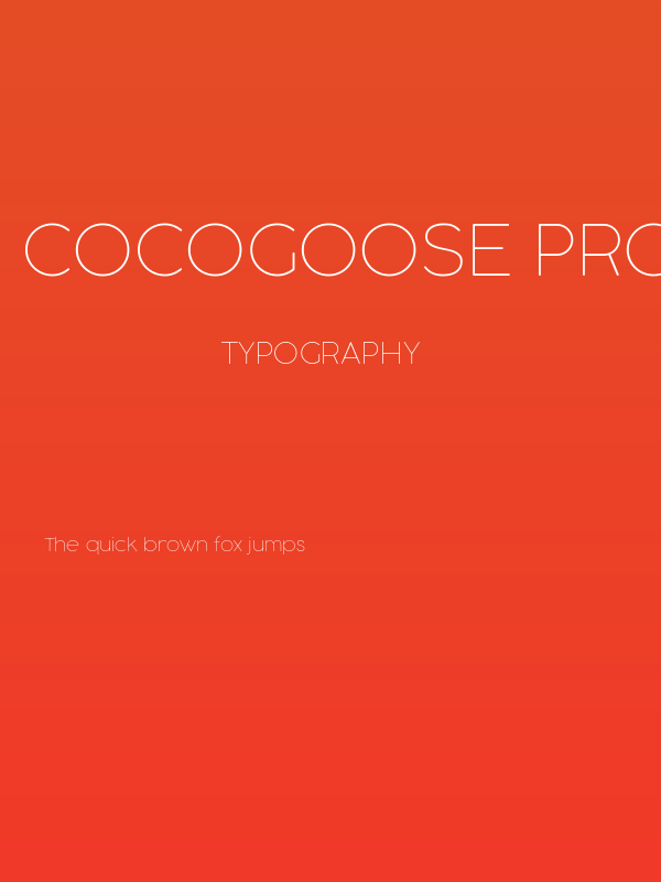 Cocogoose Pro Thin Poster
