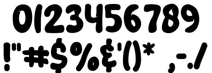 Cocola Font OTHER CHARS