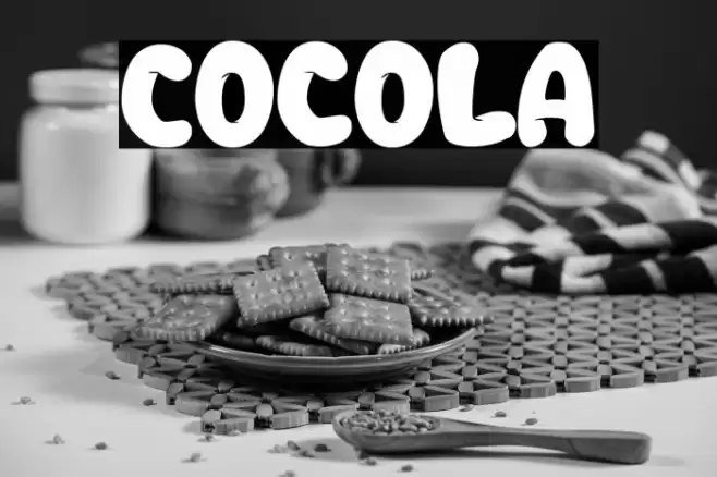 Cocola Font examples