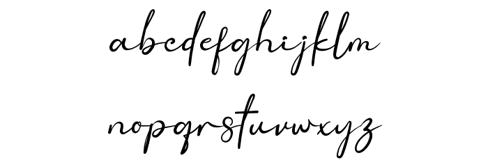 Coconut Beach Personal Use Font LOWERCASE