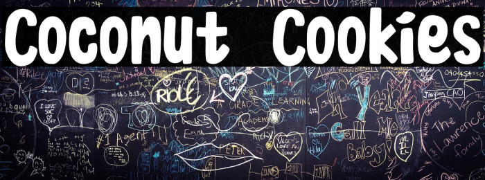 Coconut Cookies Font examples