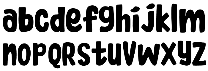Coconut Cookies Font LOWERCASE