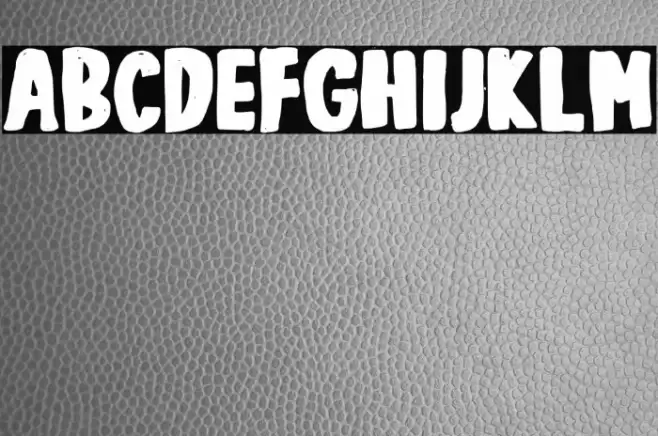 Coconut House Font examples