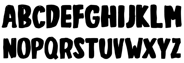Coconut House Font LOWERCASE