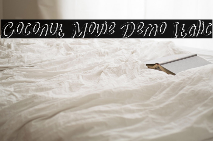 Coconut Movie Demo Italic Example 3