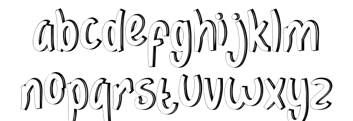 Coconut Movie Demo Font LOWERCASE