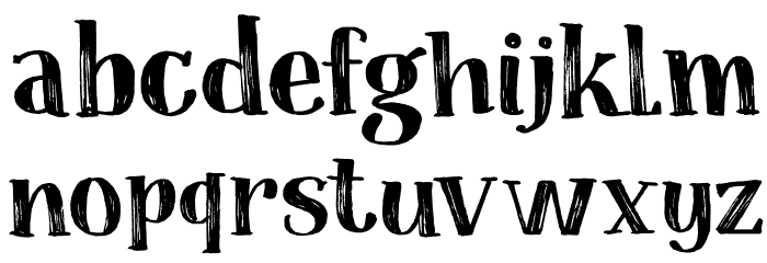 Coconut Punch DEMO Regular Font LOWERCASE