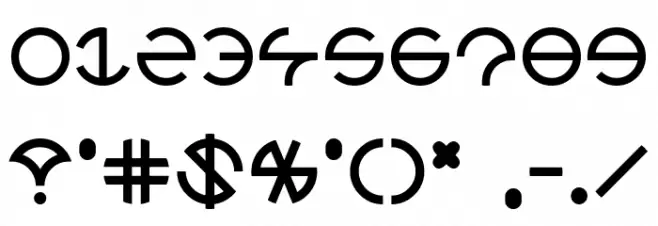 Coconut Font OTHER CHARS