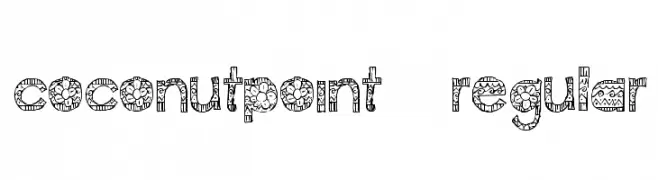 CoconutPoint-Regular  Fuentes Gratis Descargar