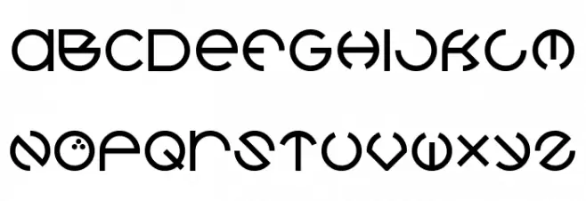 Coconut Caratteri MINUSCOLO