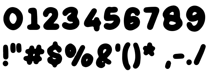 Coconute Font OTHER CHARS