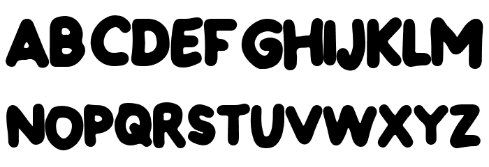 Coconute Font LOWERCASE
