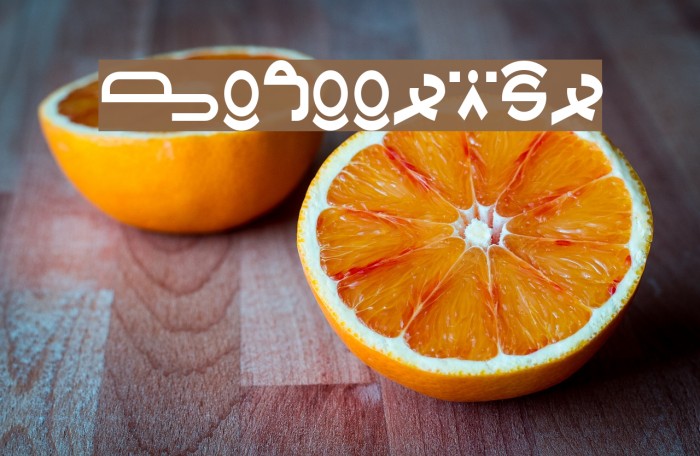 Cocoonian Font examples
