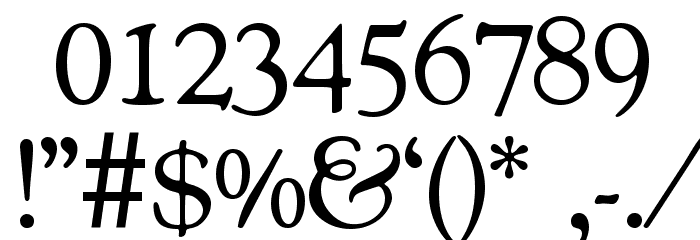 CocosOldDB Normal Font OTHER CHARS