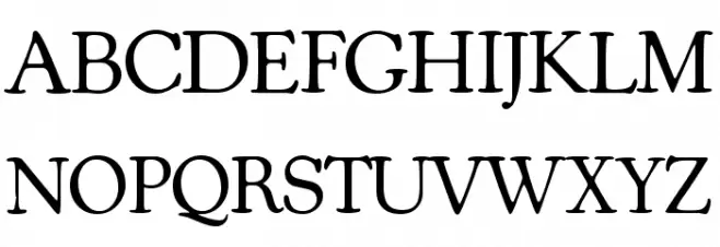 CocosOldDB Normal Шрифта ВЕРХНИЙ