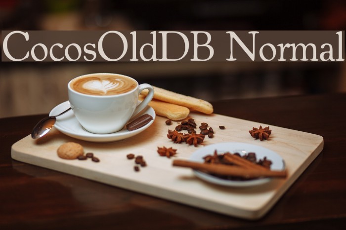 CocosOldDB Normal Font examples