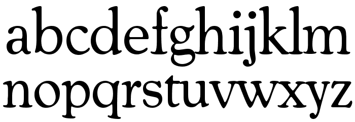CocosOldDB Normal Font LOWERCASE