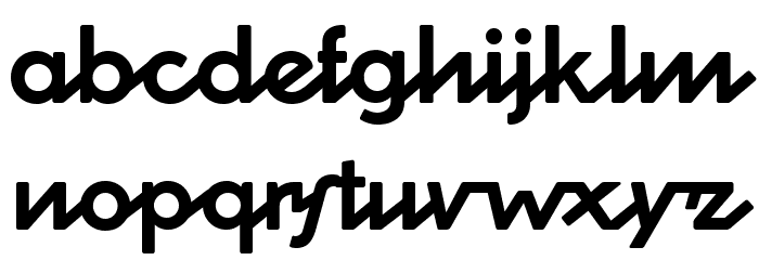 Cocosignum Corsivo Italico Bold Font LOWERCASE
