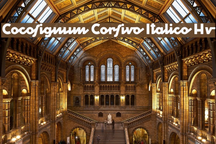 Cocosignum Corsivo Italico Hv Font examples