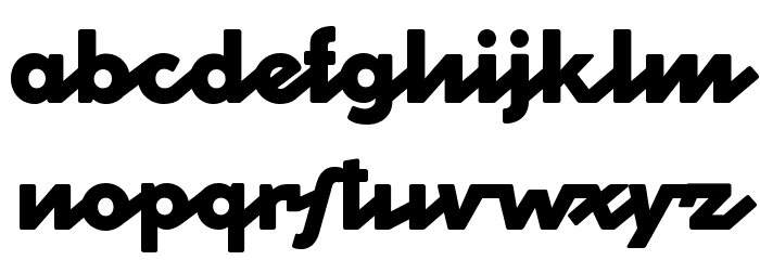 Cocosignum Corsivo Italico Hv Font LOWERCASE