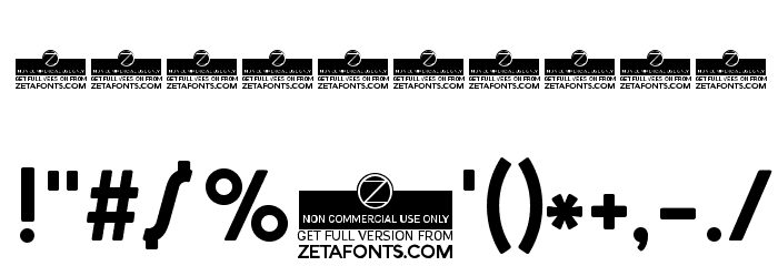 Cocosignum Maiuscoletto Bold Font OTHER CHARS