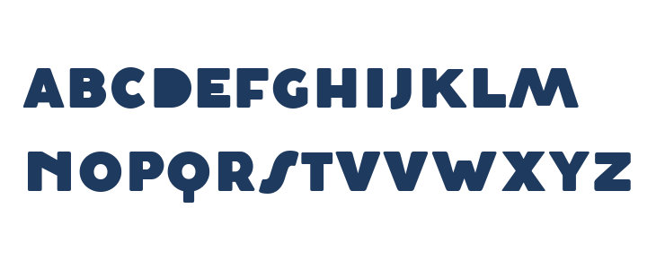 Cocosignum Maiuscoletto Heavy Lowercase