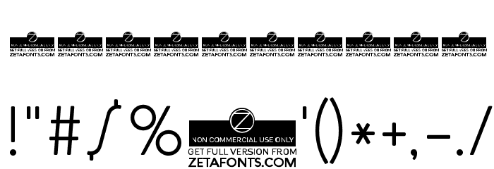 Cocosignum Maiuscoletto Light Font OTHER CHARS
