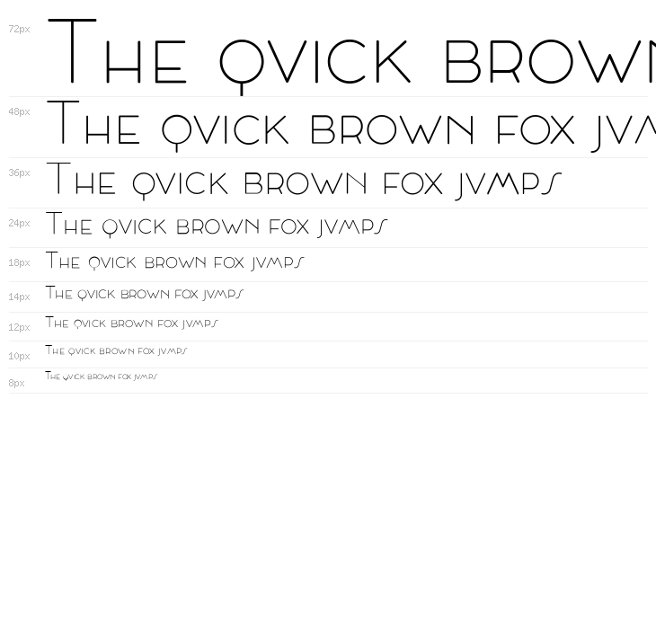 Cocosignum Maiuscoletto UltraLight Waterfall