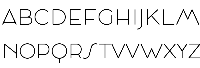 Cocosignum Maiuscoletto UltraLight Font LOWERCASE
