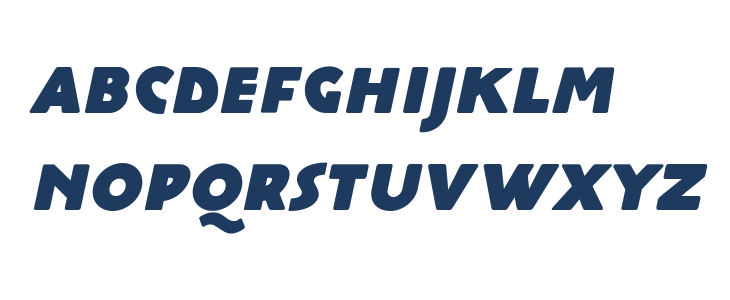 Cocotte Alternate Heavy Italic Lowercase