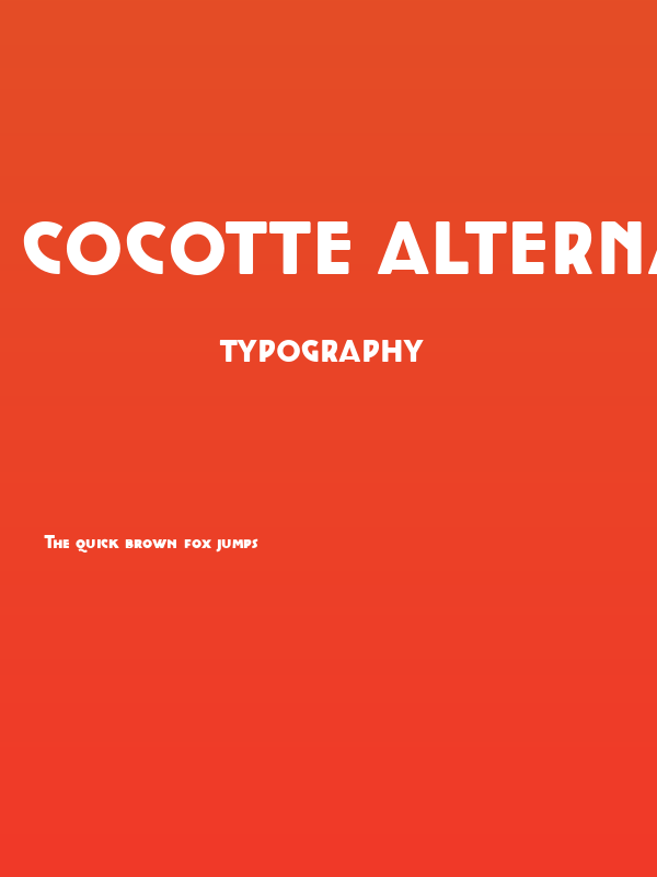 Cocotte Alternate Heavy Poster