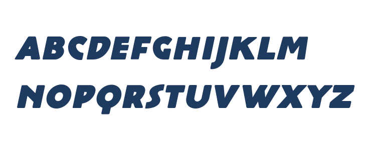 Cocotte Heavy Italic Lowercase