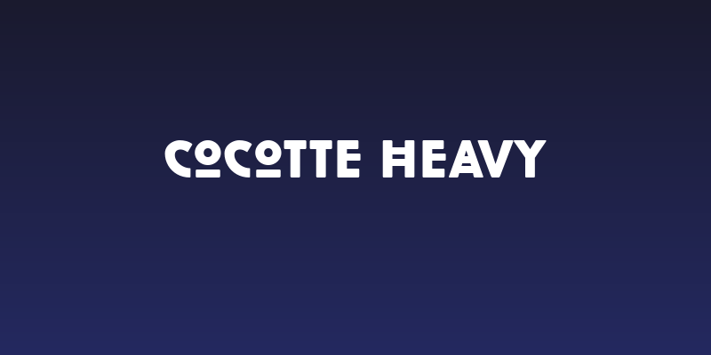 Cocotte Heavy Social Header