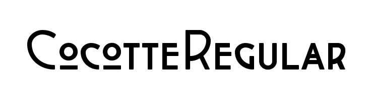 Cocotte Regular Schriftart