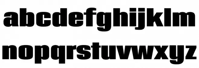 Coda Heavy フォント 小文字