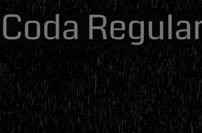 Coda Regular Example 1