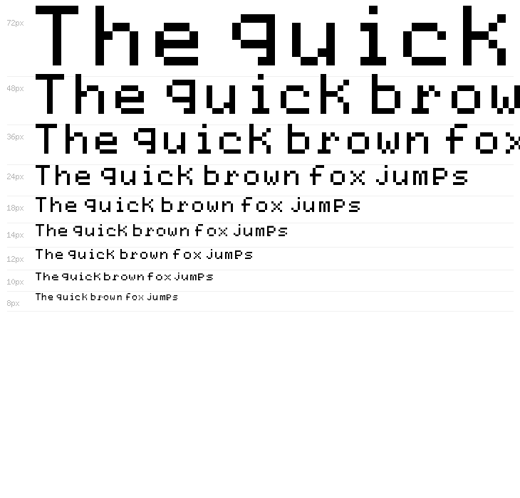 Code 7x5 Regular Waterfall