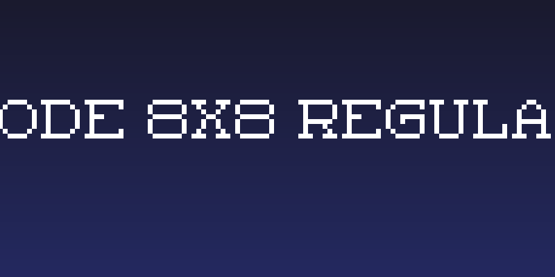 Code 8x8 Regular Social Header