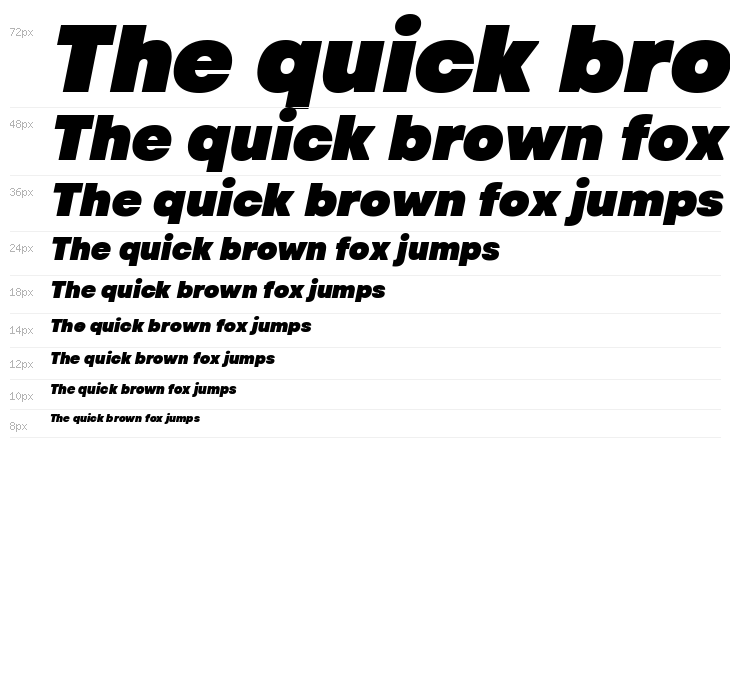 Code Next-Trial Black Italic Waterfall