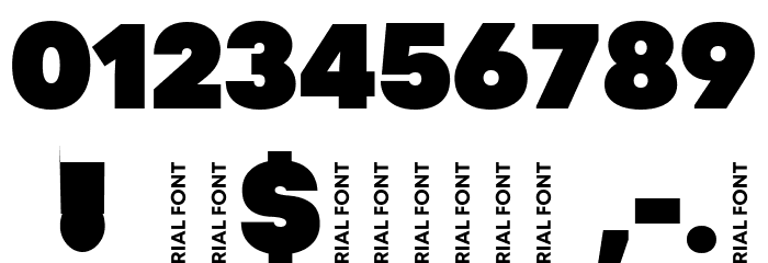 Code Next-Trial Black Font OTHER CHARS