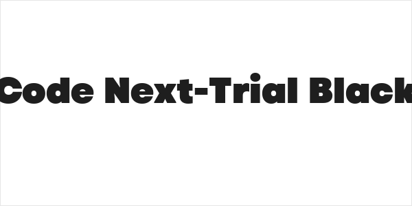 Code Next-Trial Black Logo