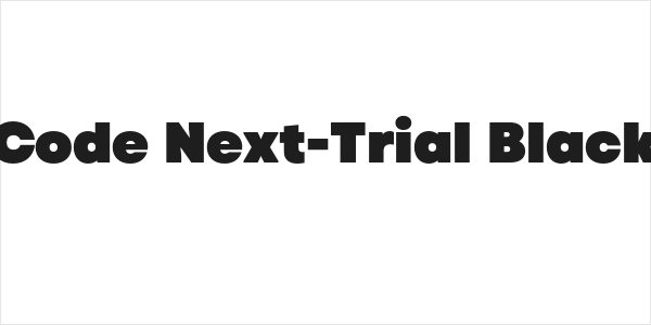 Code Next-Trial Black Logo