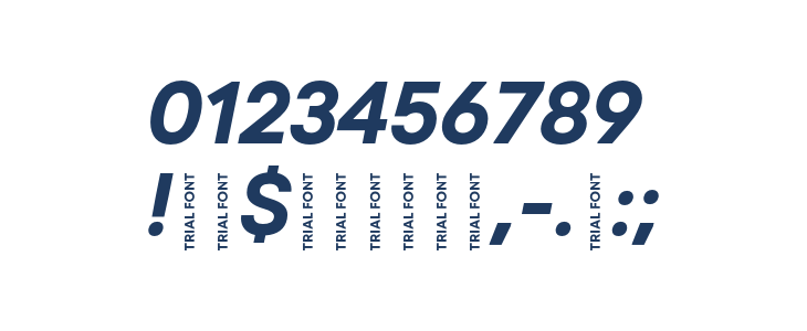 Code Next-Trial Bold Italic Other Characters