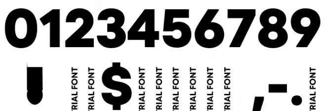 Code Next-Trial ExtraBold Font OTHER CHARS