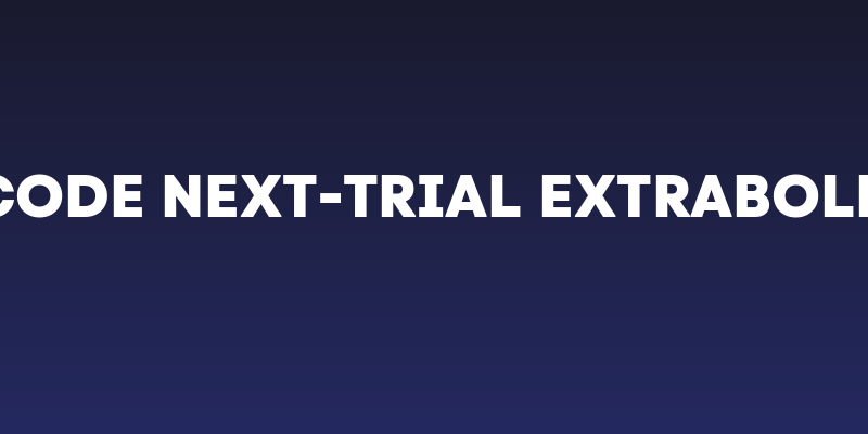 Code Next-Trial ExtraBold Social Header