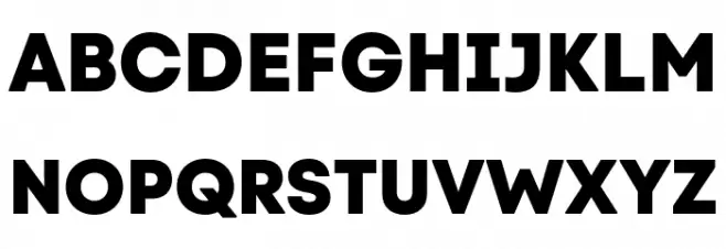 Code Next-Trial ExtraBold Schriftart Groß