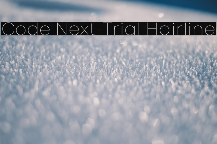 Code Next-Trial Hairline Example 1