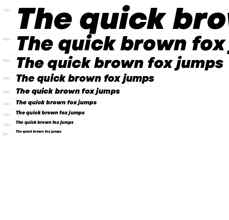 Code Next-Trial Heavy Italic Waterfall