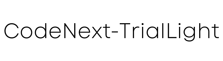 Code Next-Trial Light  لخطوط تنزيل
