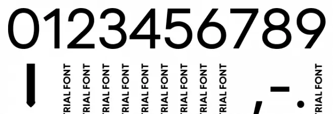 Code Next-Trial Regular Font OTHER CHARS
